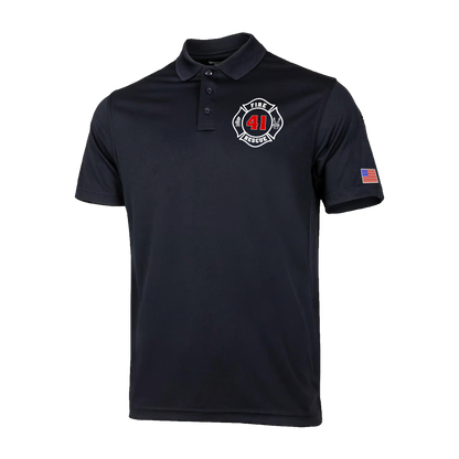 Village of Mamaroneck E41 Embroidered Performance Polo