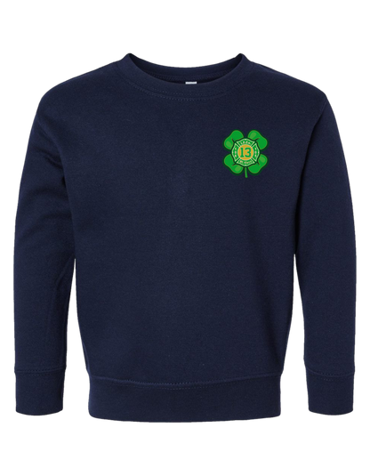 Toddler Crewneck Sweatshirt – “St. Patrick's - The Swarm"