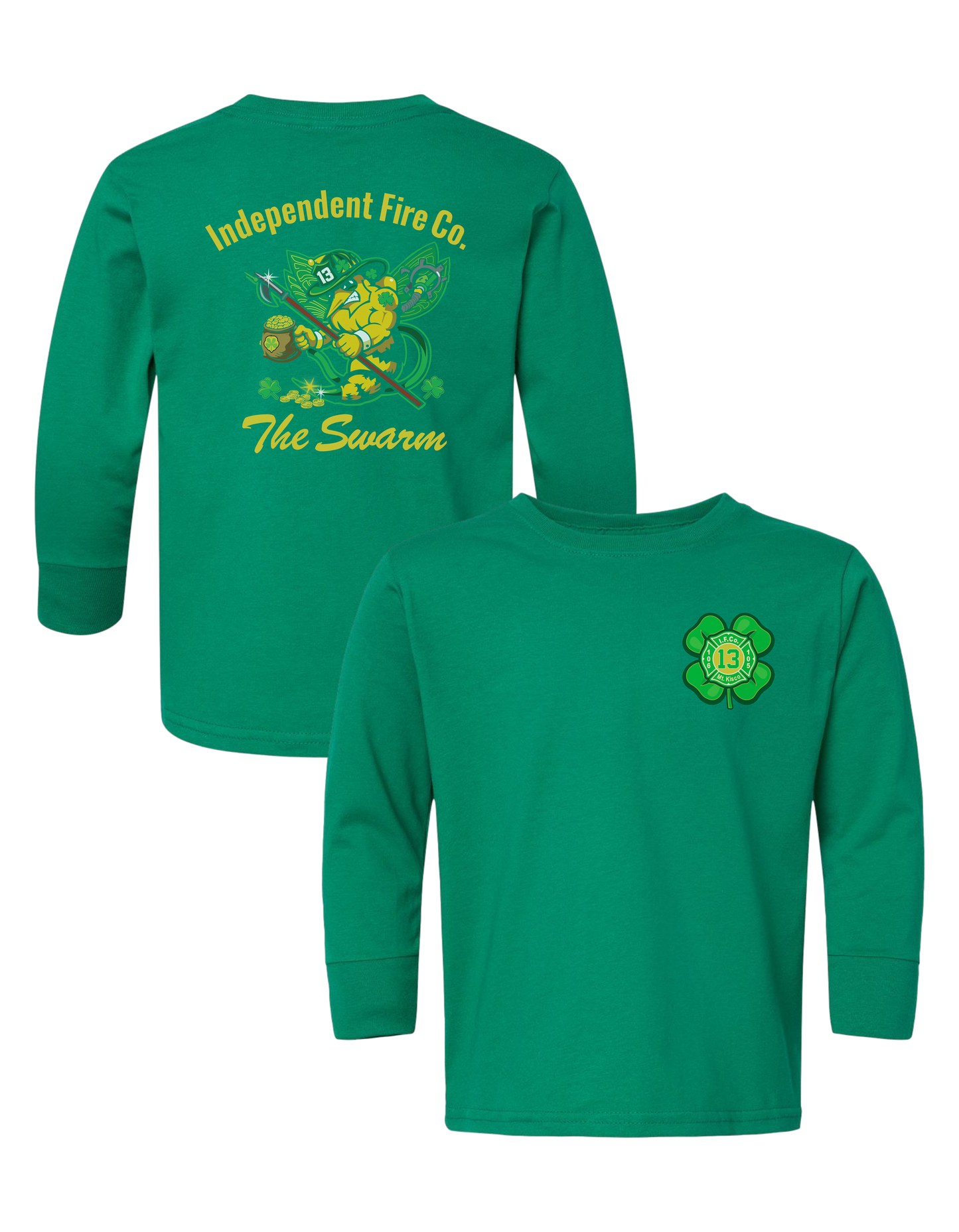 Toddler Long sleeve Collection – “St. Patrick's - The Swarm”