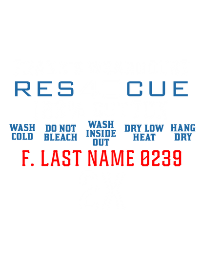 Rescue 40/41 — Port Chester Fire Tee (Western Style Edition)