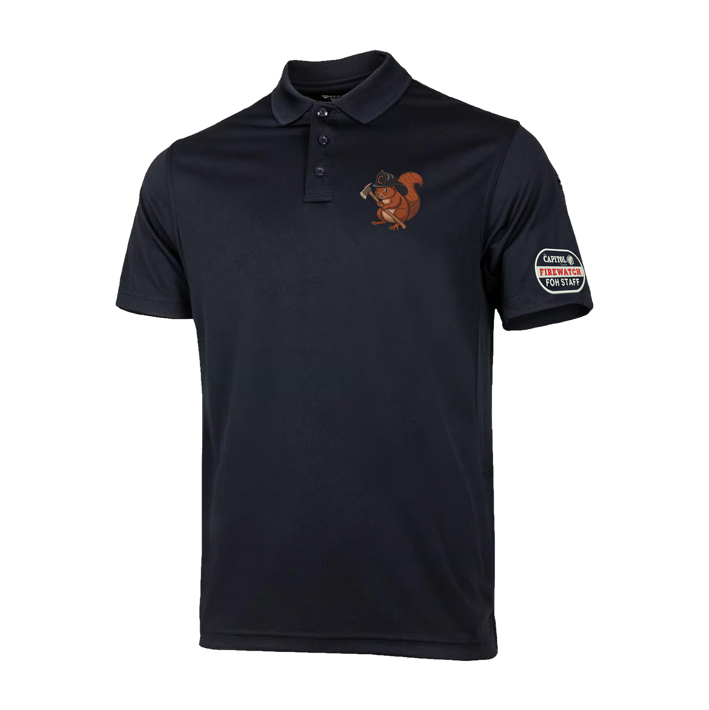 The Cap - FireWatch - Embroidered Tactical Performance Polo