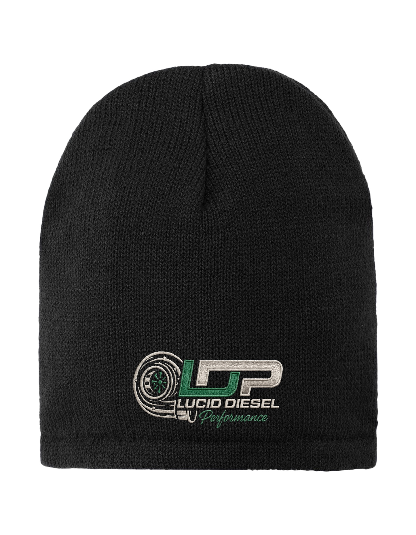 LUCID DIESEL PERFORMANCE – CUSTOM EMBROIDERED FLEECE BEANIE