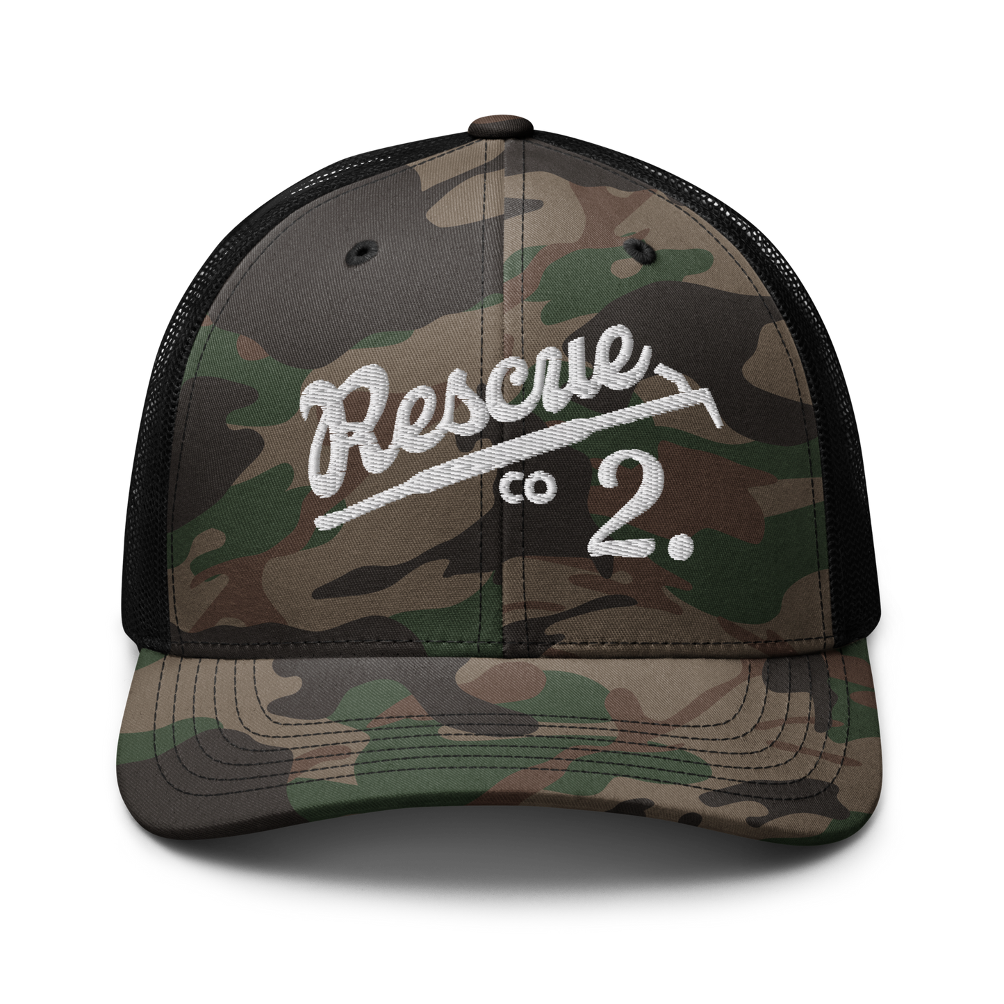 MONTGOMERY COUNTY RESCUE - CAMO OTTO TRUCKER HAT