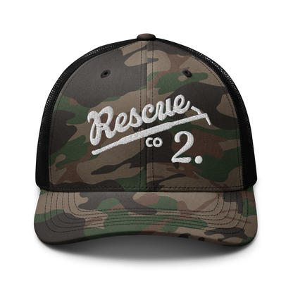 MONTGOMERY COUNTY RESCUE - CAMO OTTO TRUCKER HAT