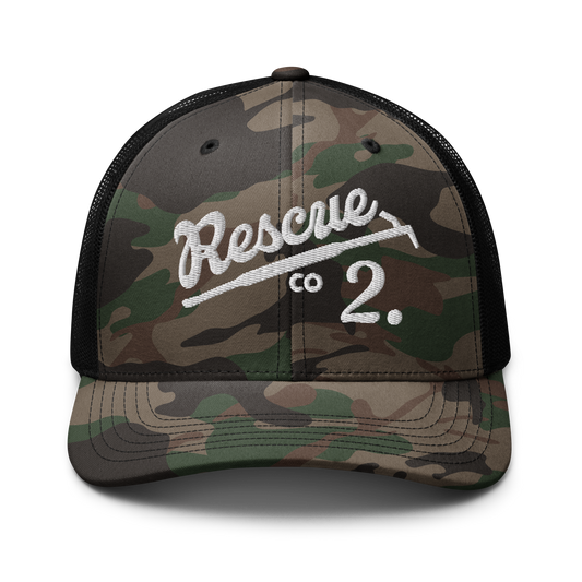 MONTGOMERY COUNTY RESCUE - CAMO OTTO TRUCKER HAT