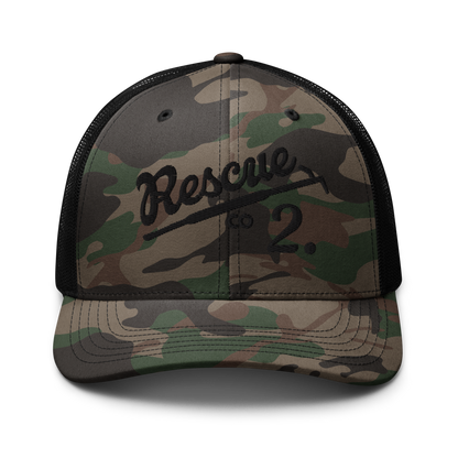 MONTGOMERY COUNTY RESCUE - CAMO OTTO TRUCKER HAT
