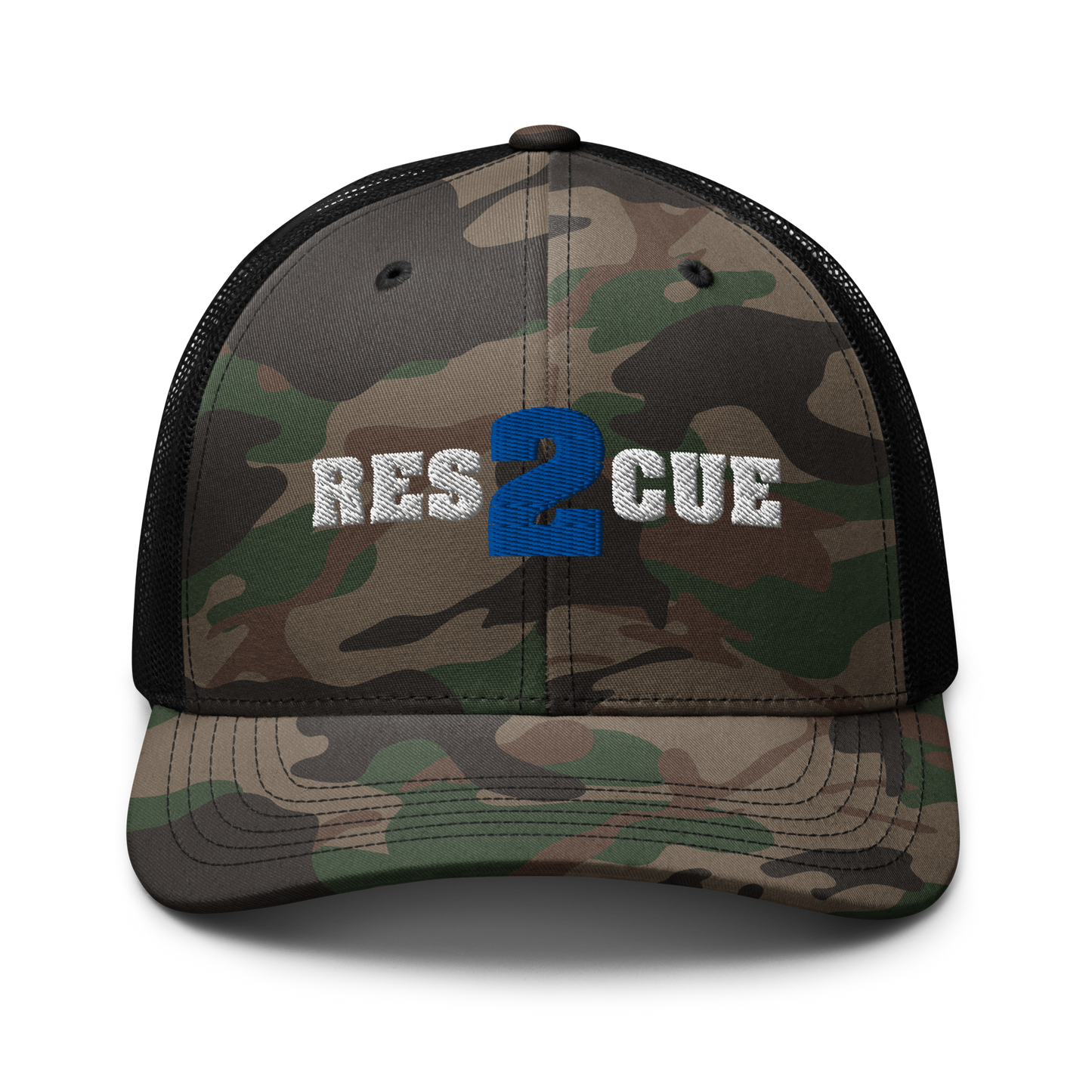 MONTGOMERY COUNTY RESCUE - CAMO OTTO TRUCKER HAT