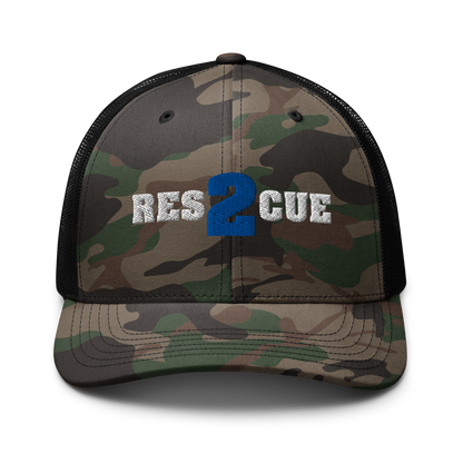 MONTGOMERY COUNTY RESCUE - CAMO OTTO TRUCKER HAT