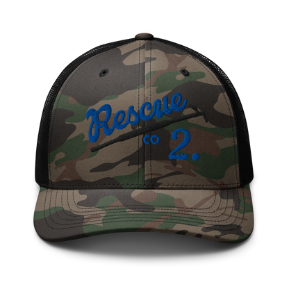 MONTGOMERY COUNTY RESCUE - CAMO OTTO TRUCKER HAT