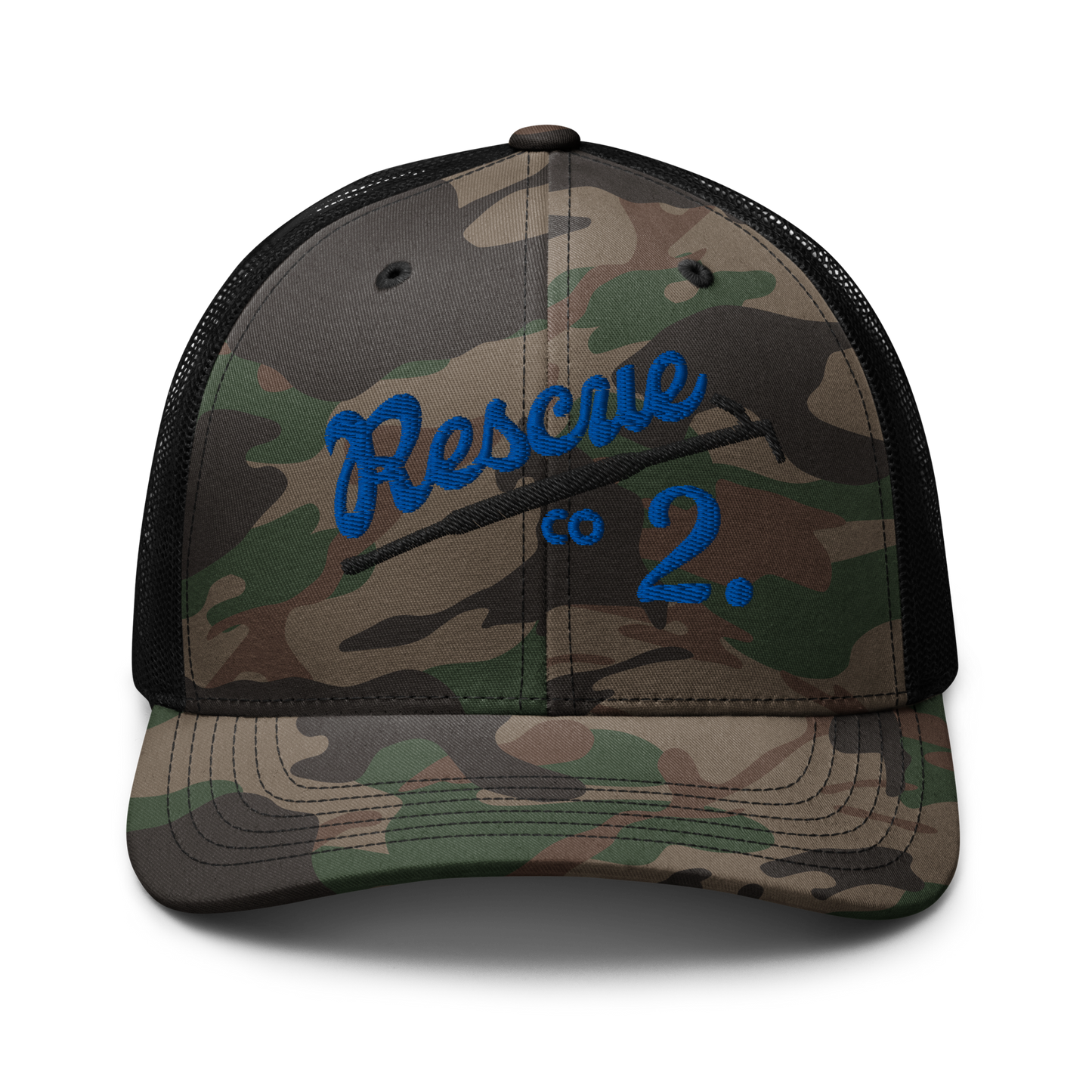 MONTGOMERY COUNTY RESCUE - CAMO OTTO TRUCKER HAT