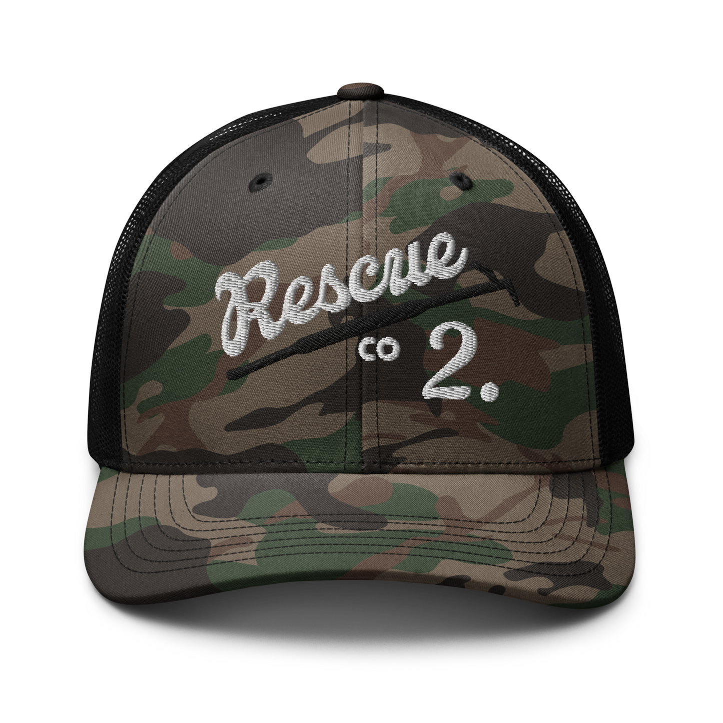 MONTGOMERY COUNTY RESCUE - CAMO OTTO TRUCKER HAT