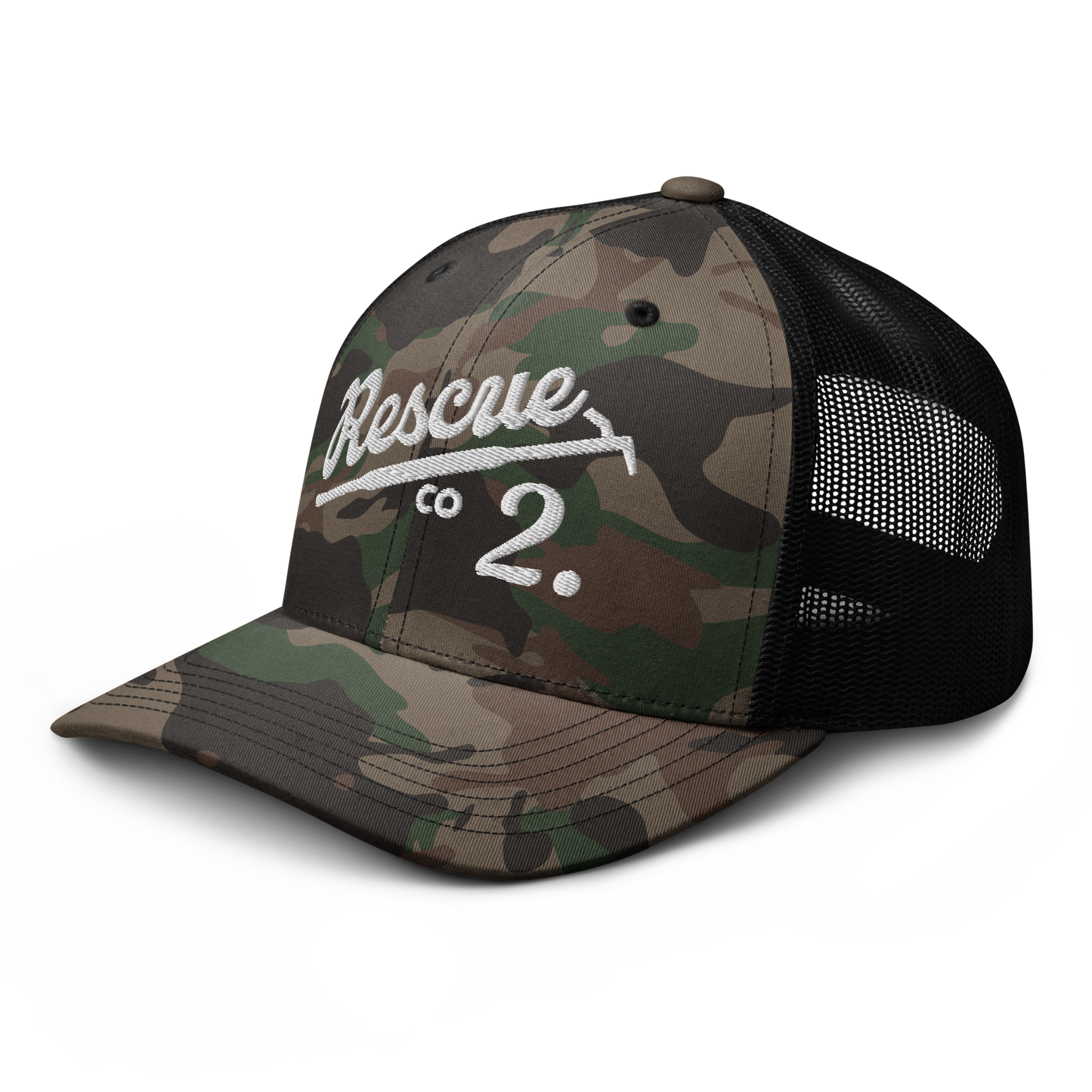 MONTGOMERY COUNTY RESCUE - CAMO OTTO TRUCKER HAT