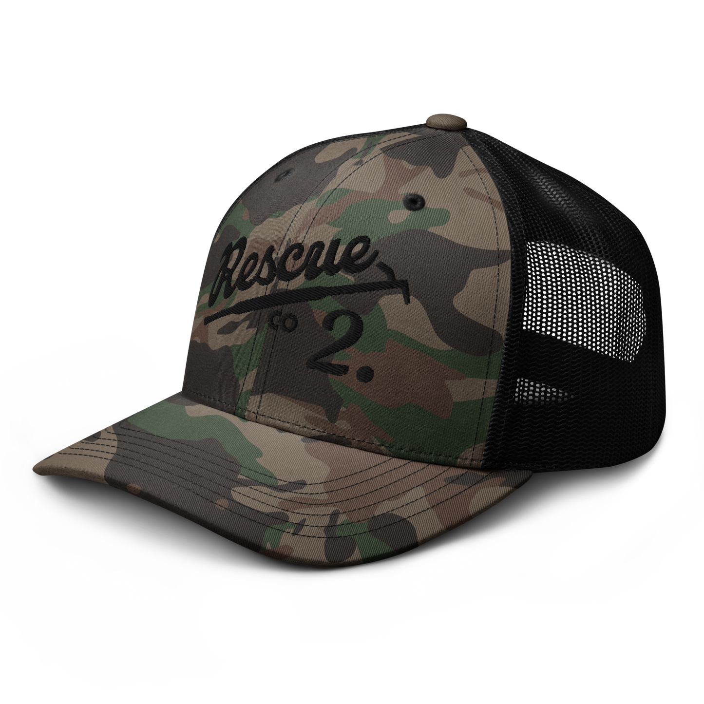 MONTGOMERY COUNTY RESCUE - CAMO OTTO TRUCKER HAT