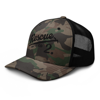 MONTGOMERY COUNTY RESCUE - CAMO OTTO TRUCKER HAT