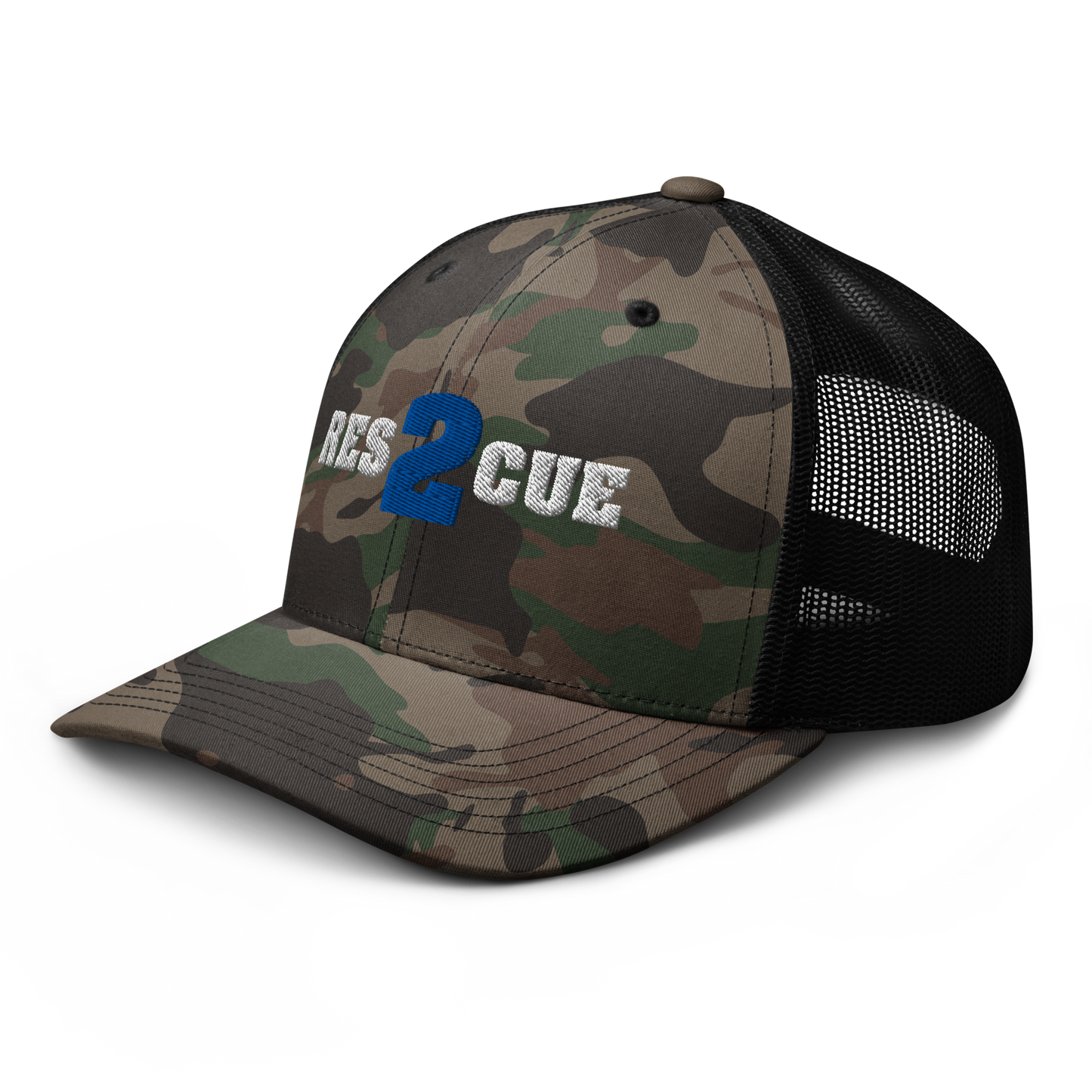 MONTGOMERY COUNTY RESCUE - CAMO OTTO TRUCKER HAT