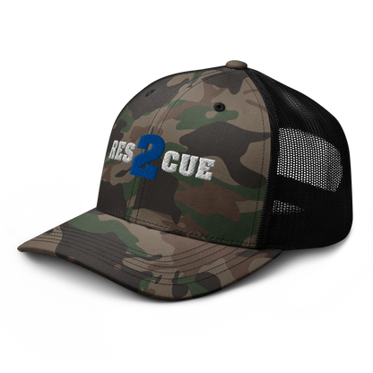 MONTGOMERY COUNTY RESCUE - CAMO OTTO TRUCKER HAT