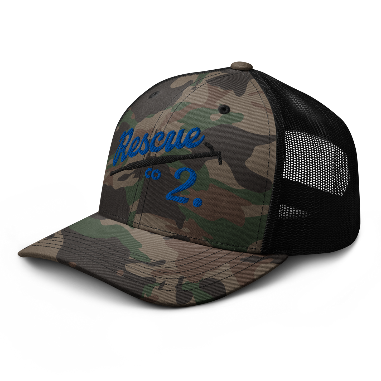 MONTGOMERY COUNTY RESCUE - CAMO OTTO TRUCKER HAT