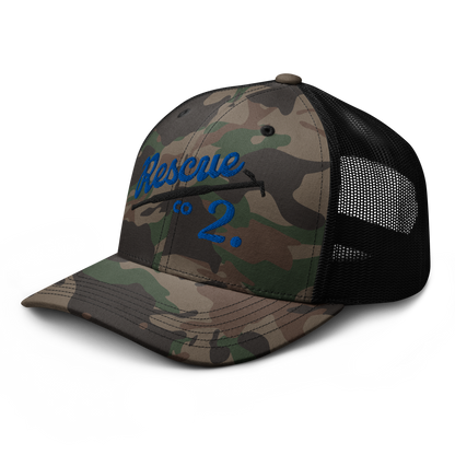 MONTGOMERY COUNTY RESCUE - CAMO OTTO TRUCKER HAT