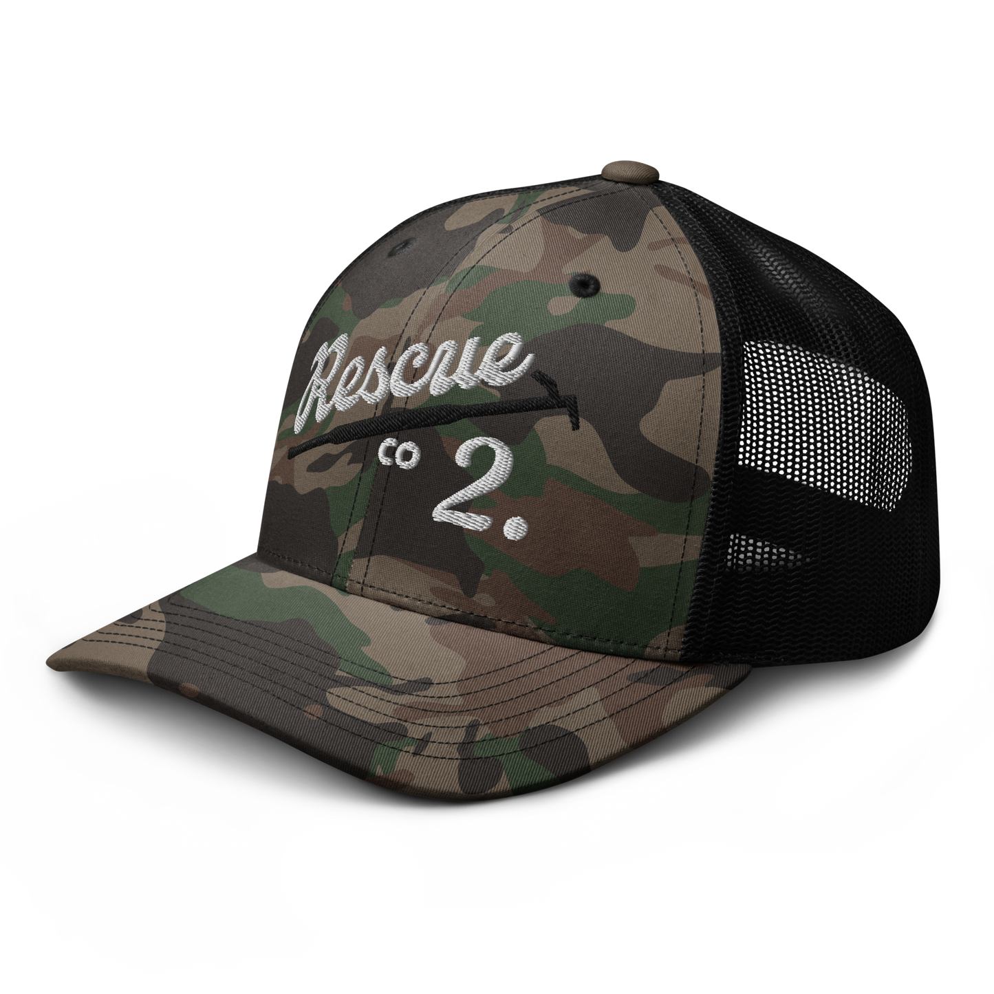 MONTGOMERY COUNTY RESCUE - CAMO OTTO TRUCKER HAT