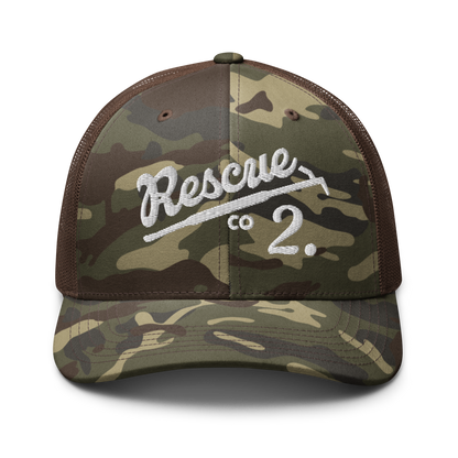 MONTGOMERY COUNTY RESCUE - CAMO OTTO TRUCKER HAT