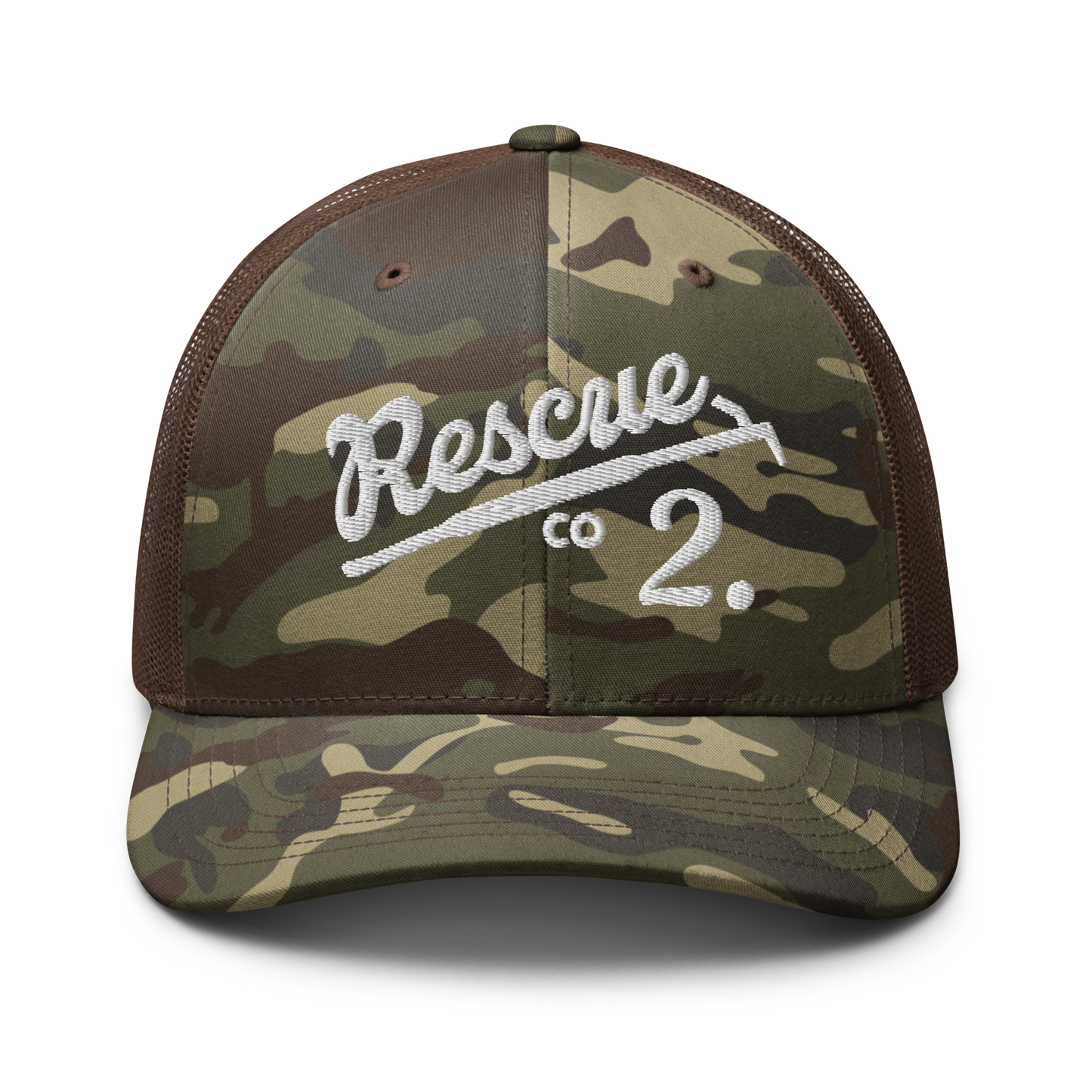 MONTGOMERY COUNTY RESCUE - CAMO OTTO TRUCKER HAT