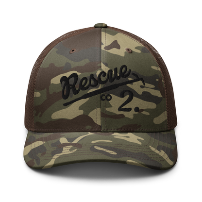 MONTGOMERY COUNTY RESCUE - CAMO OTTO TRUCKER HAT
