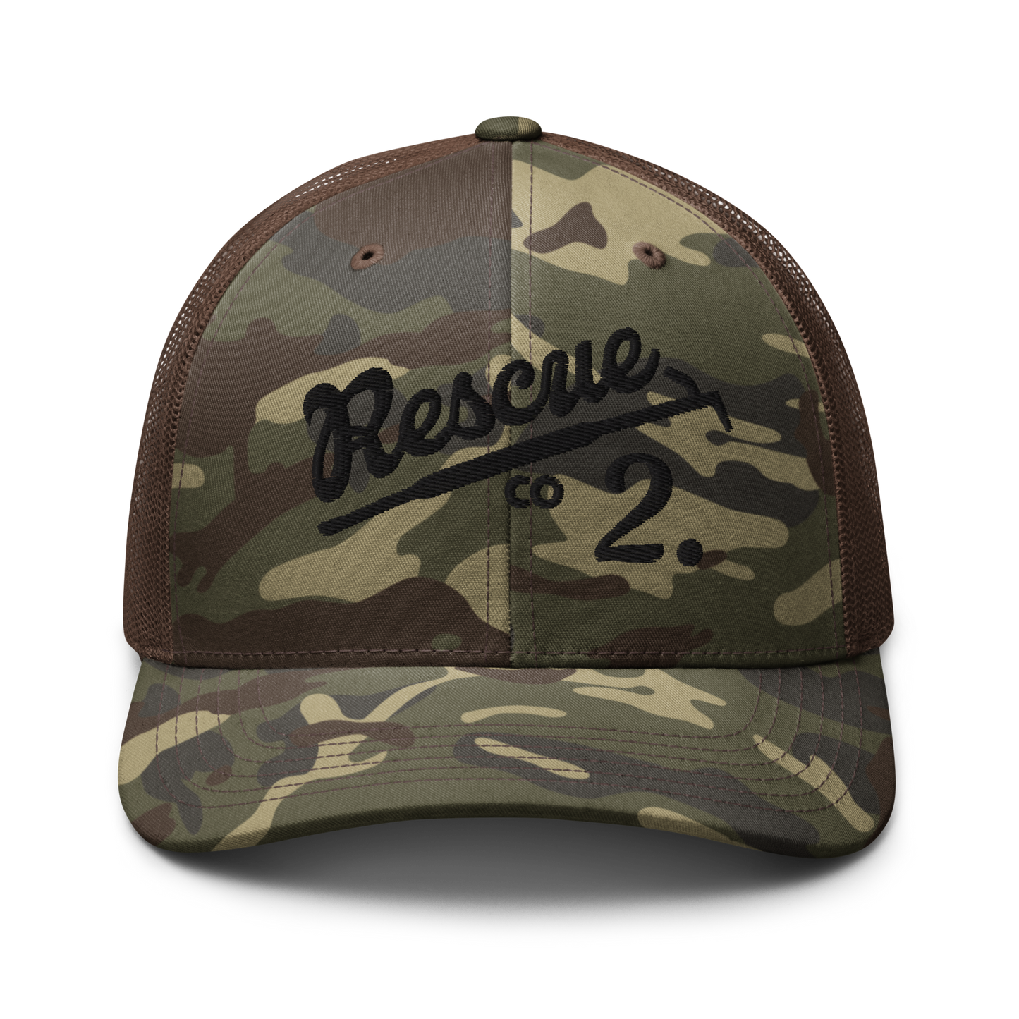 MONTGOMERY COUNTY RESCUE - CAMO OTTO TRUCKER HAT