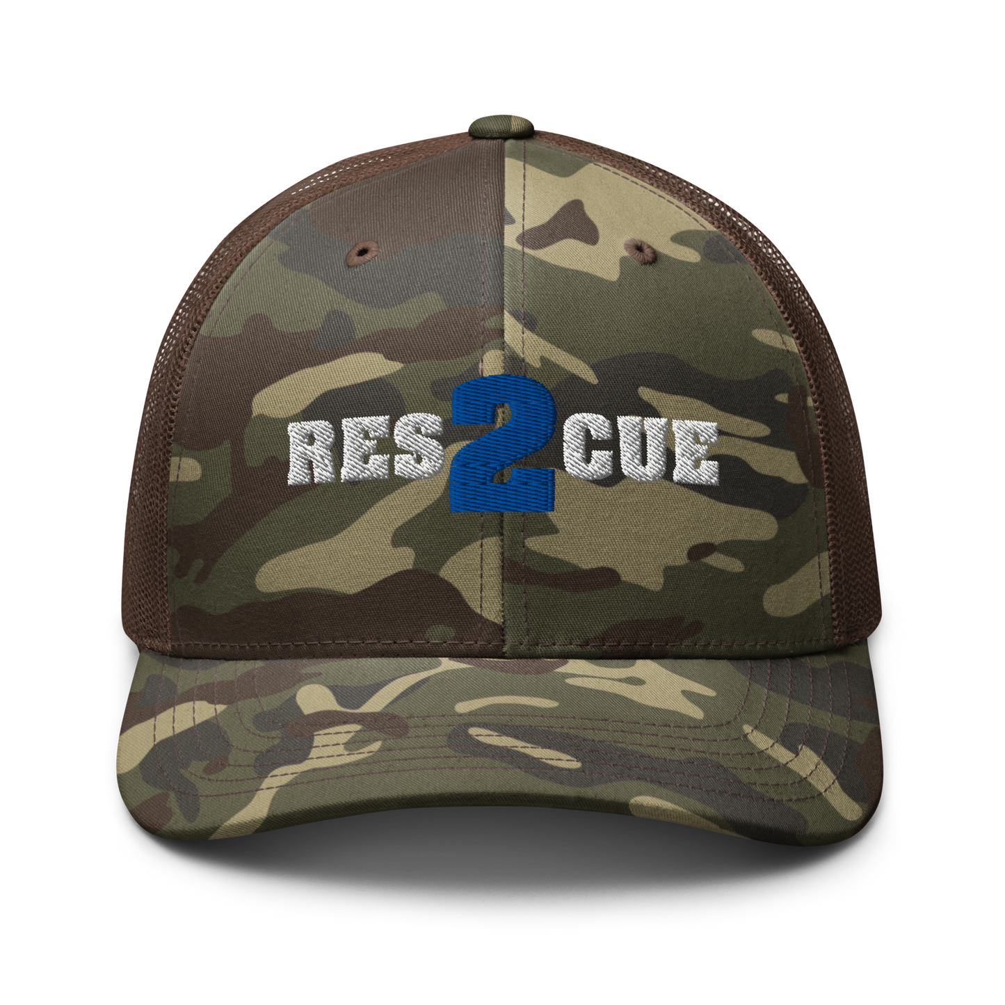 MONTGOMERY COUNTY RESCUE - CAMO OTTO TRUCKER HAT