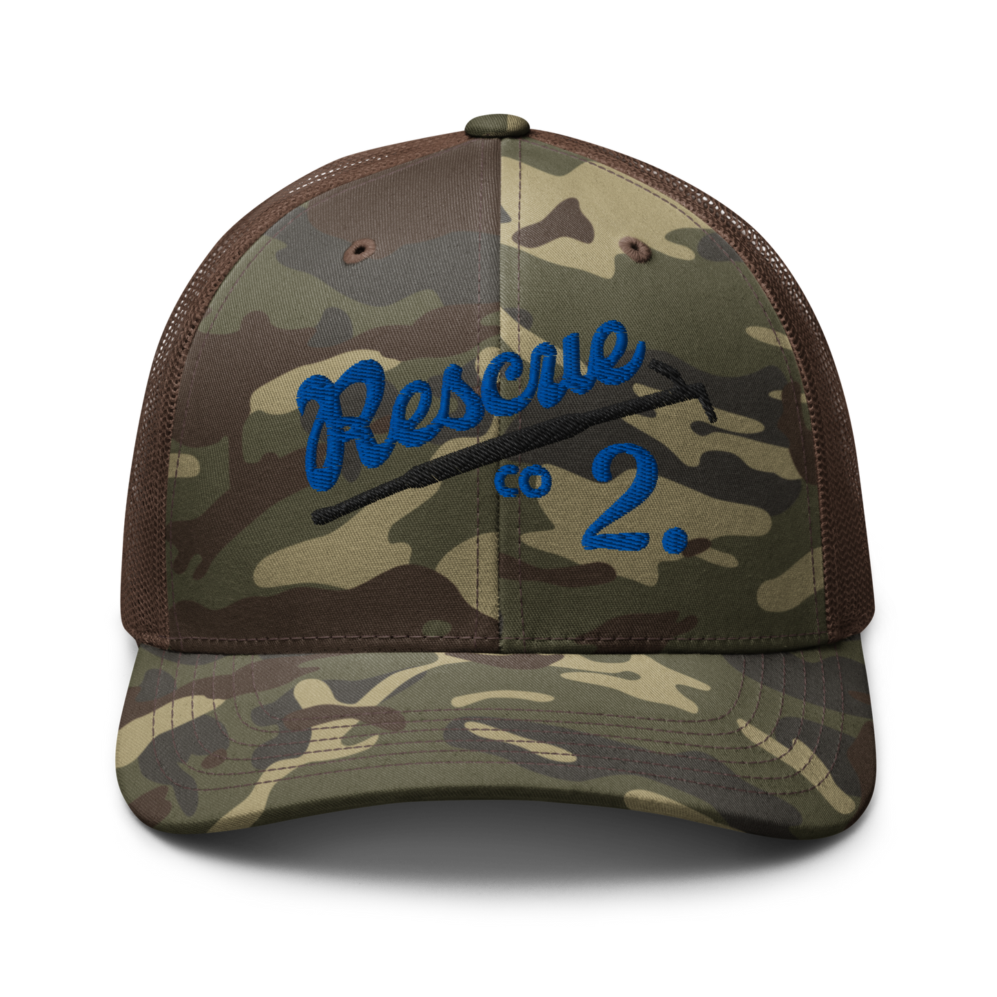 MONTGOMERY COUNTY RESCUE - CAMO OTTO TRUCKER HAT