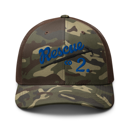 MONTGOMERY COUNTY RESCUE - CAMO OTTO TRUCKER HAT