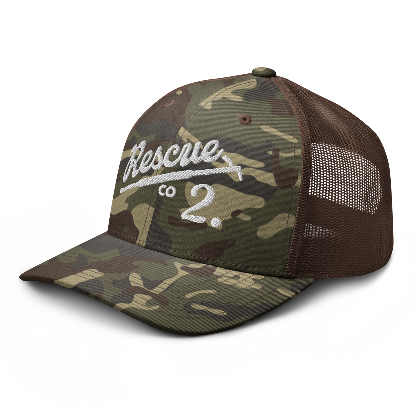 MONTGOMERY COUNTY RESCUE - CAMO OTTO TRUCKER HAT