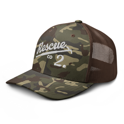 MONTGOMERY COUNTY RESCUE - CAMO OTTO TRUCKER HAT