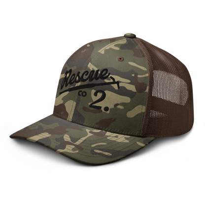 MONTGOMERY COUNTY RESCUE - CAMO OTTO TRUCKER HAT