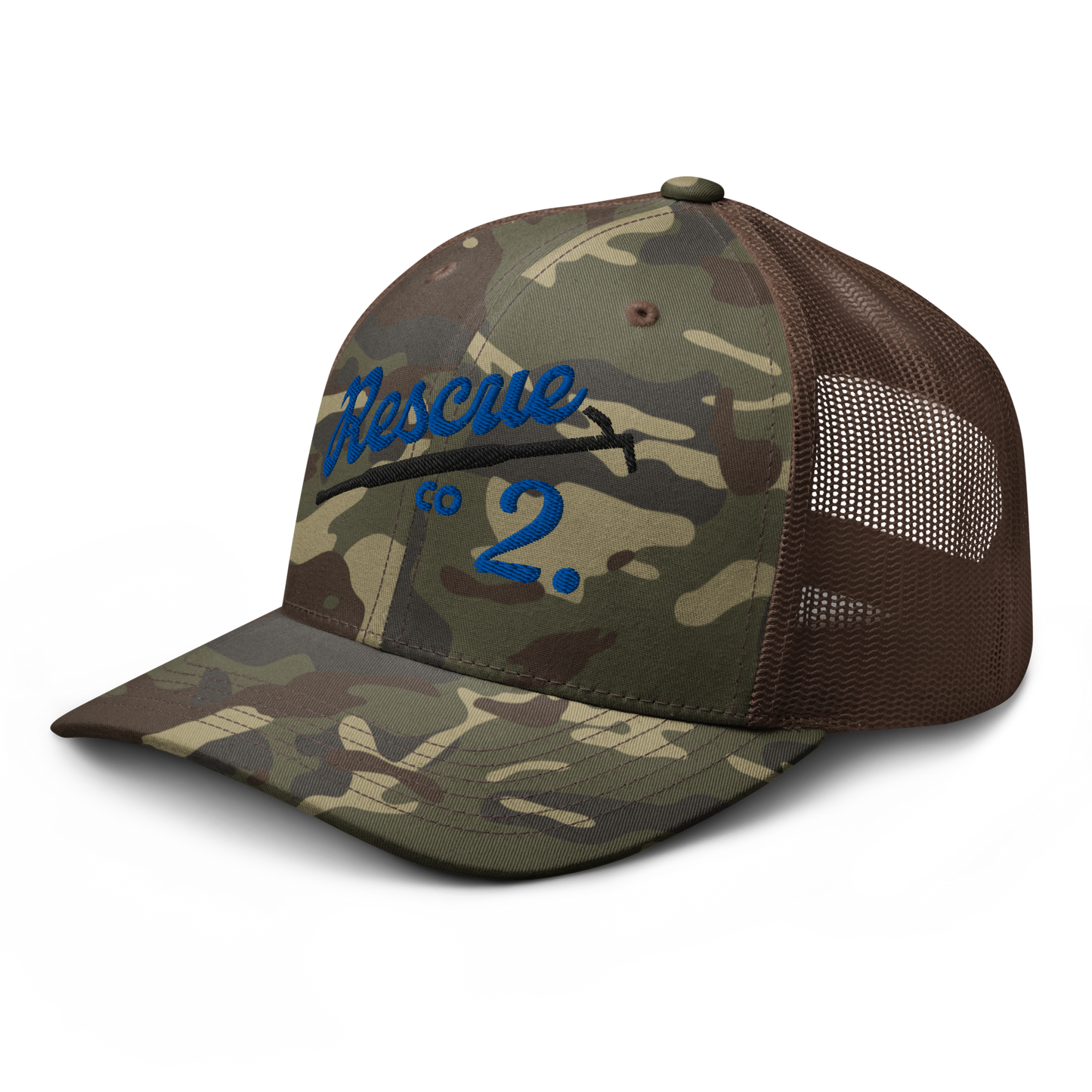 MONTGOMERY COUNTY RESCUE - CAMO OTTO TRUCKER HAT