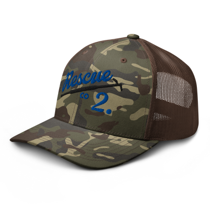 MONTGOMERY COUNTY RESCUE - CAMO OTTO TRUCKER HAT