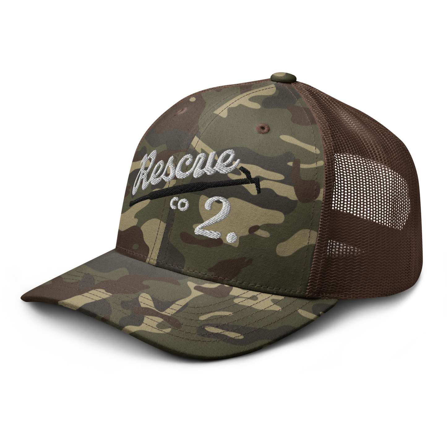 MONTGOMERY COUNTY RESCUE - CAMO OTTO TRUCKER HAT