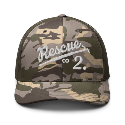 MONTGOMERY COUNTY RESCUE - CAMO OTTO TRUCKER HAT