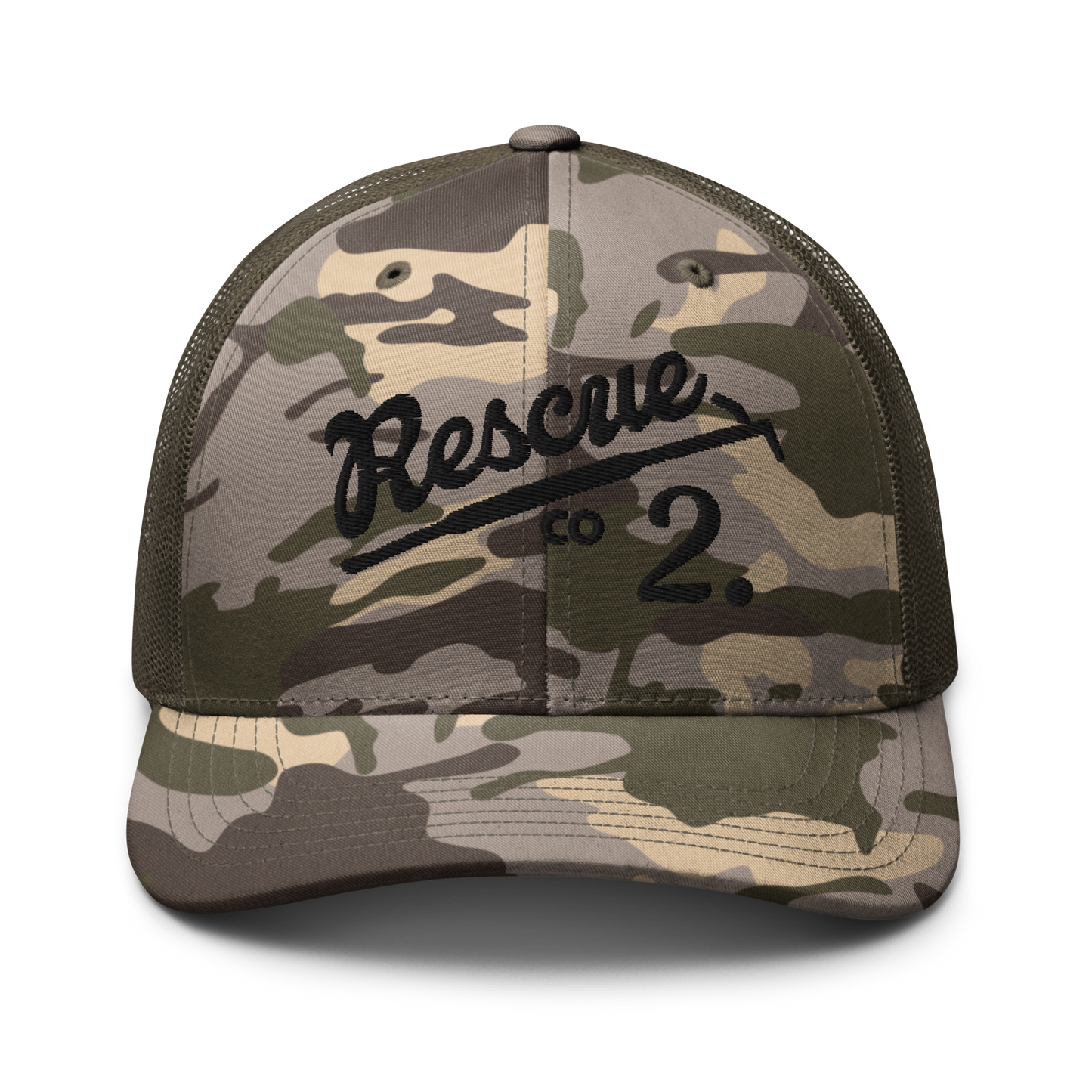 MONTGOMERY COUNTY RESCUE - CAMO OTTO TRUCKER HAT