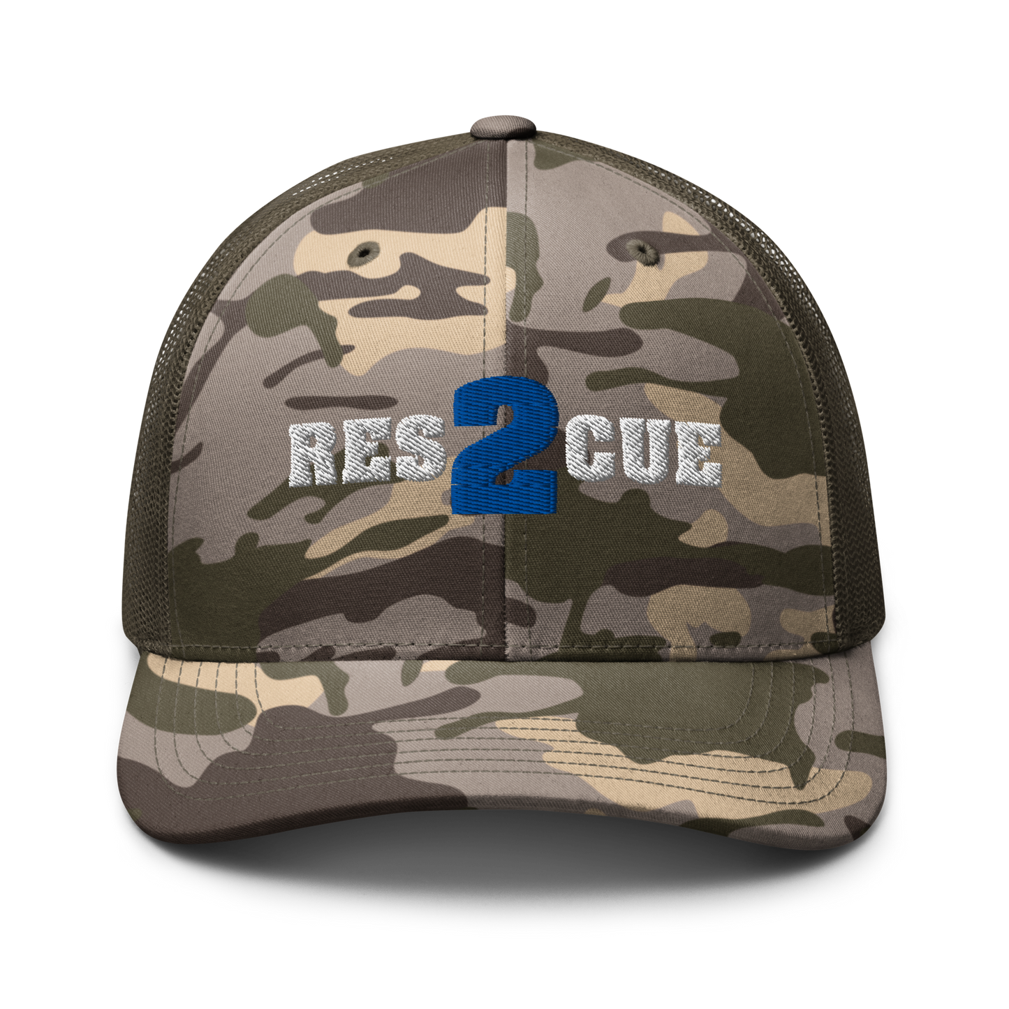 MONTGOMERY COUNTY RESCUE - CAMO OTTO TRUCKER HAT