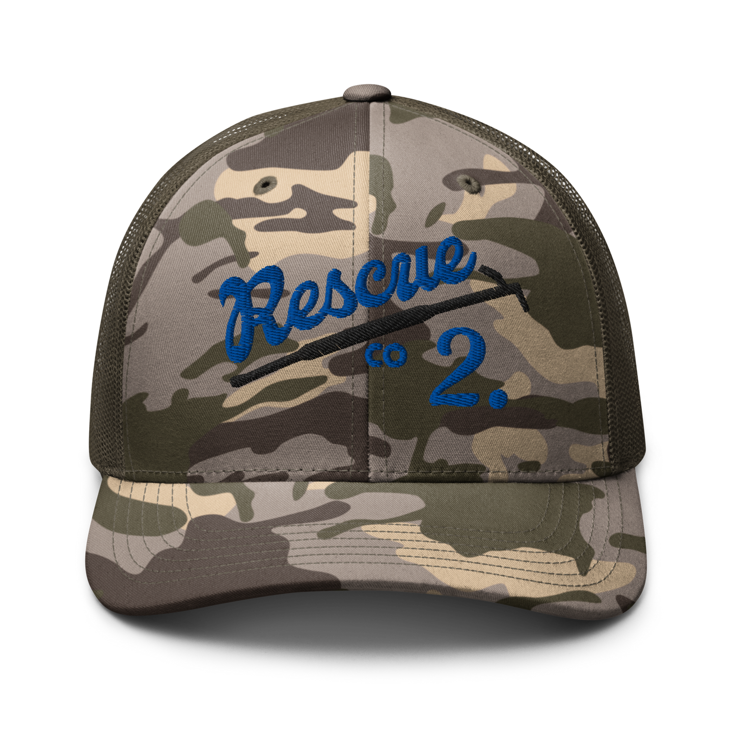 MONTGOMERY COUNTY RESCUE - CAMO OTTO TRUCKER HAT