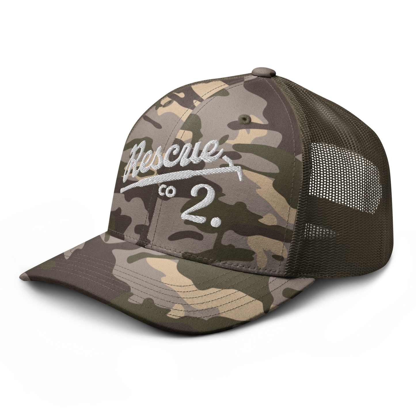 MONTGOMERY COUNTY RESCUE - CAMO OTTO TRUCKER HAT