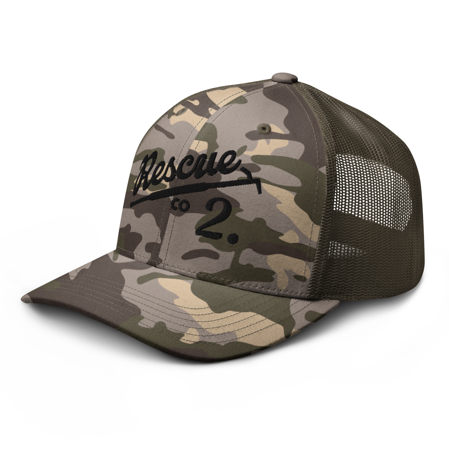MONTGOMERY COUNTY RESCUE - CAMO OTTO TRUCKER HAT