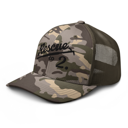 MONTGOMERY COUNTY RESCUE - CAMO OTTO TRUCKER HAT