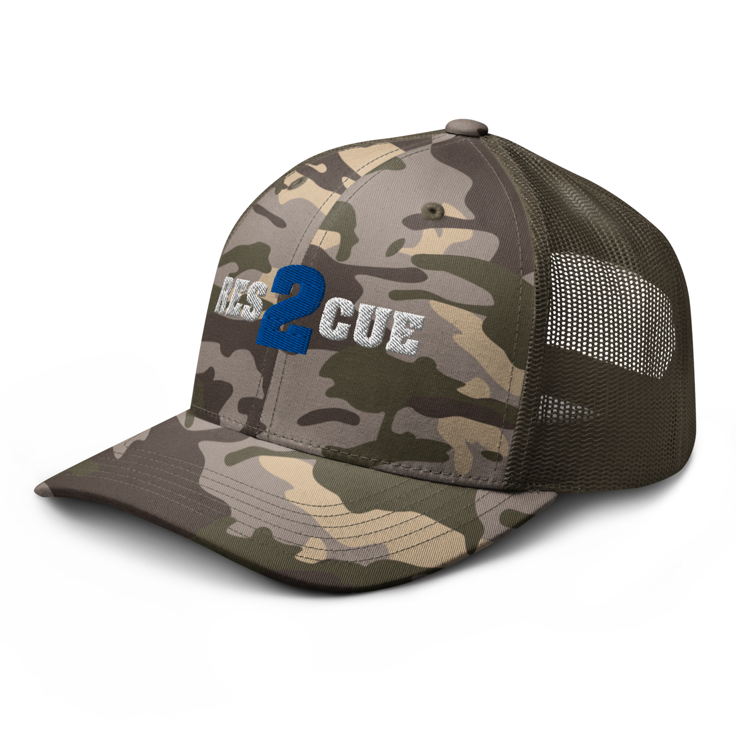 MONTGOMERY COUNTY RESCUE - CAMO OTTO TRUCKER HAT