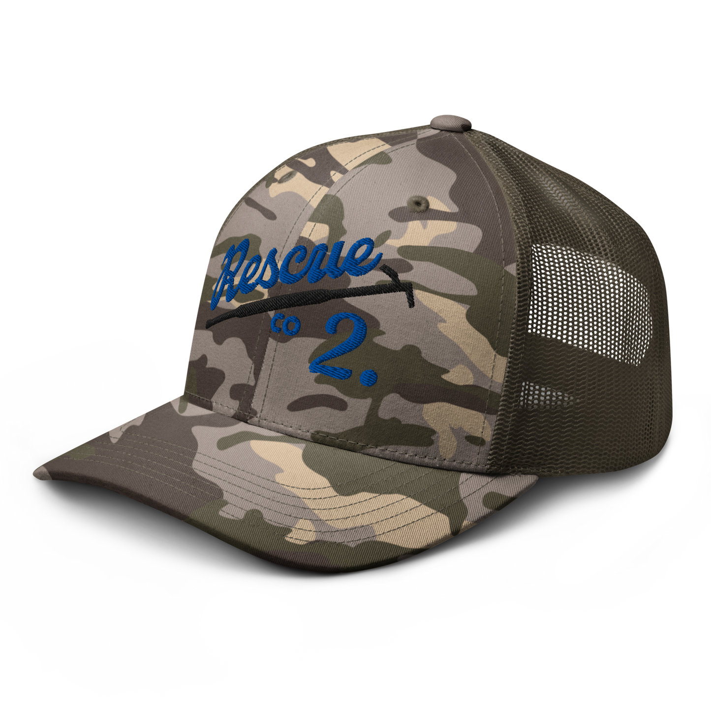 MONTGOMERY COUNTY RESCUE - CAMO OTTO TRUCKER HAT