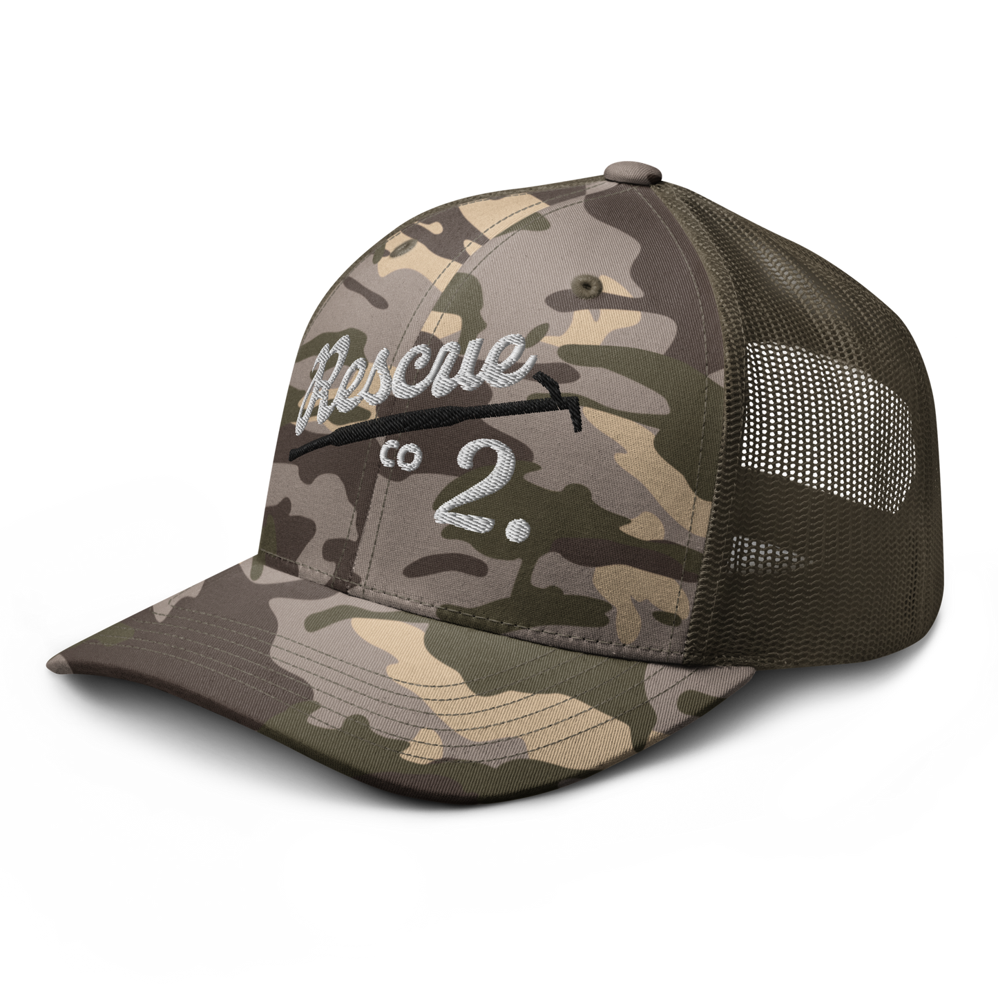 MONTGOMERY COUNTY RESCUE - CAMO OTTO TRUCKER HAT