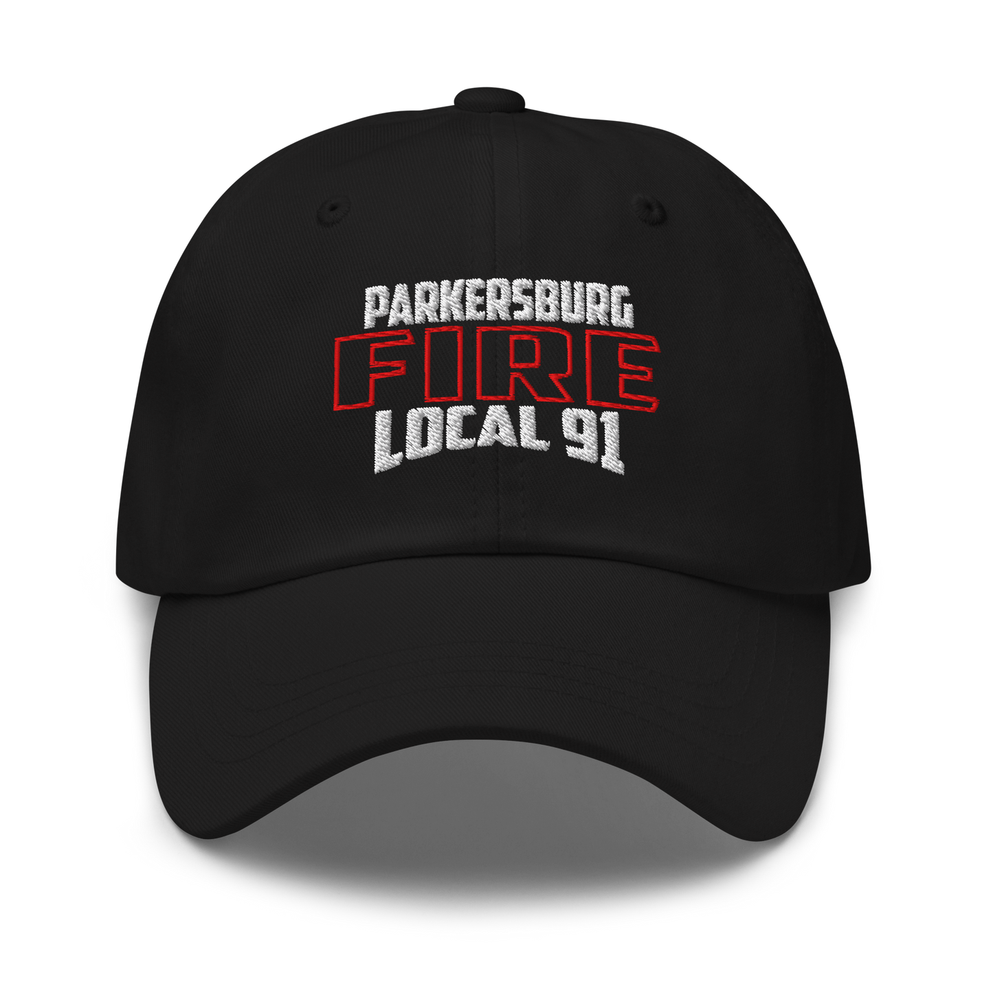PARKERSBURG FIRE LOCAL 91 & PATCH – DAD HAT