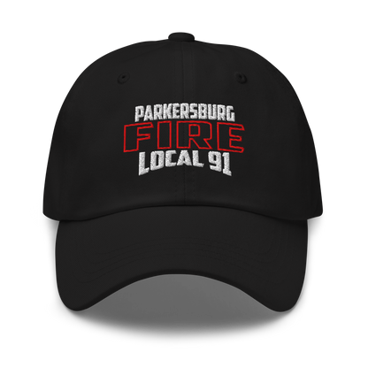 PARKERSBURG FIRE LOCAL 91 & PATCH – DAD HAT