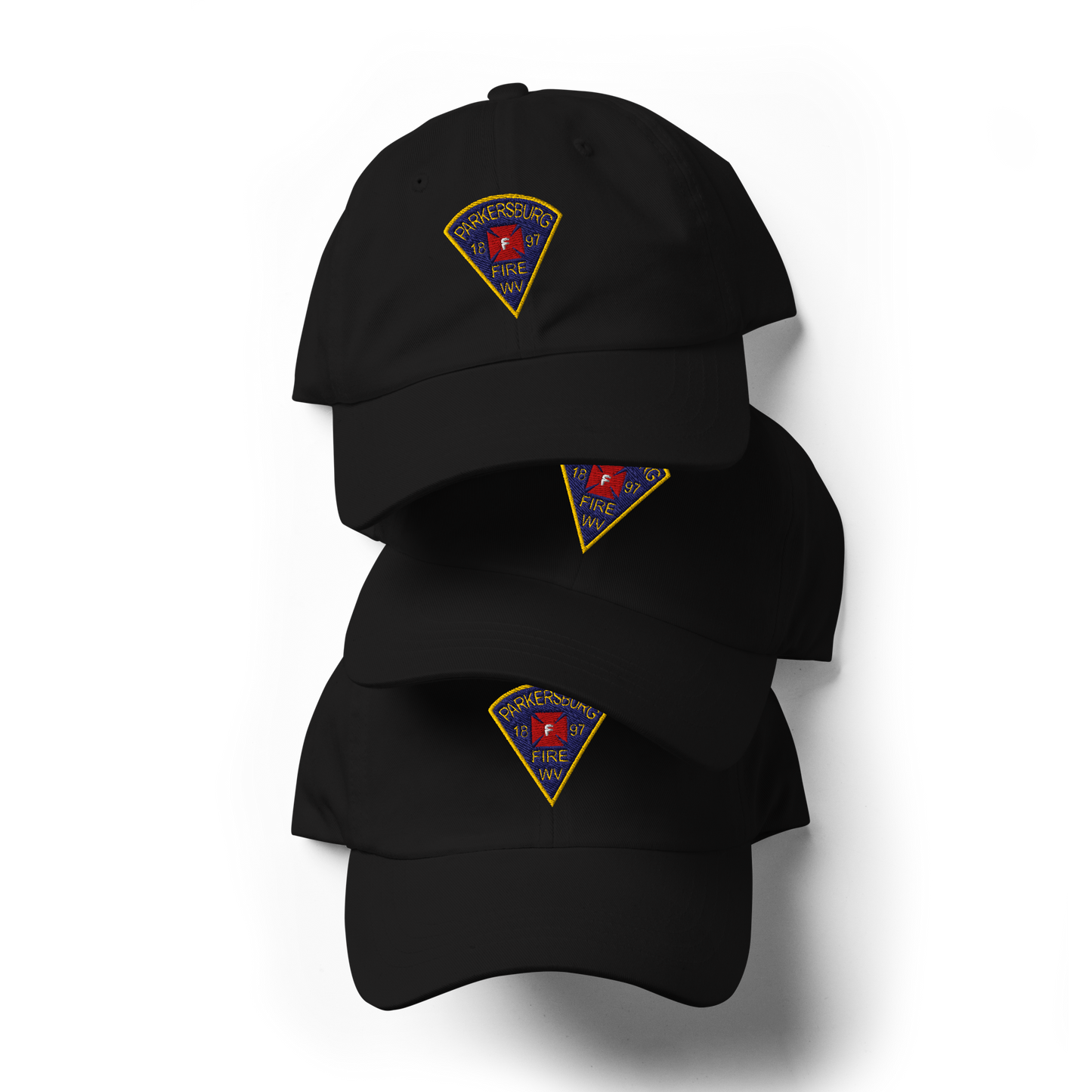 PARKERSBURG FIRE LOCAL 91 & PATCH – DAD HAT