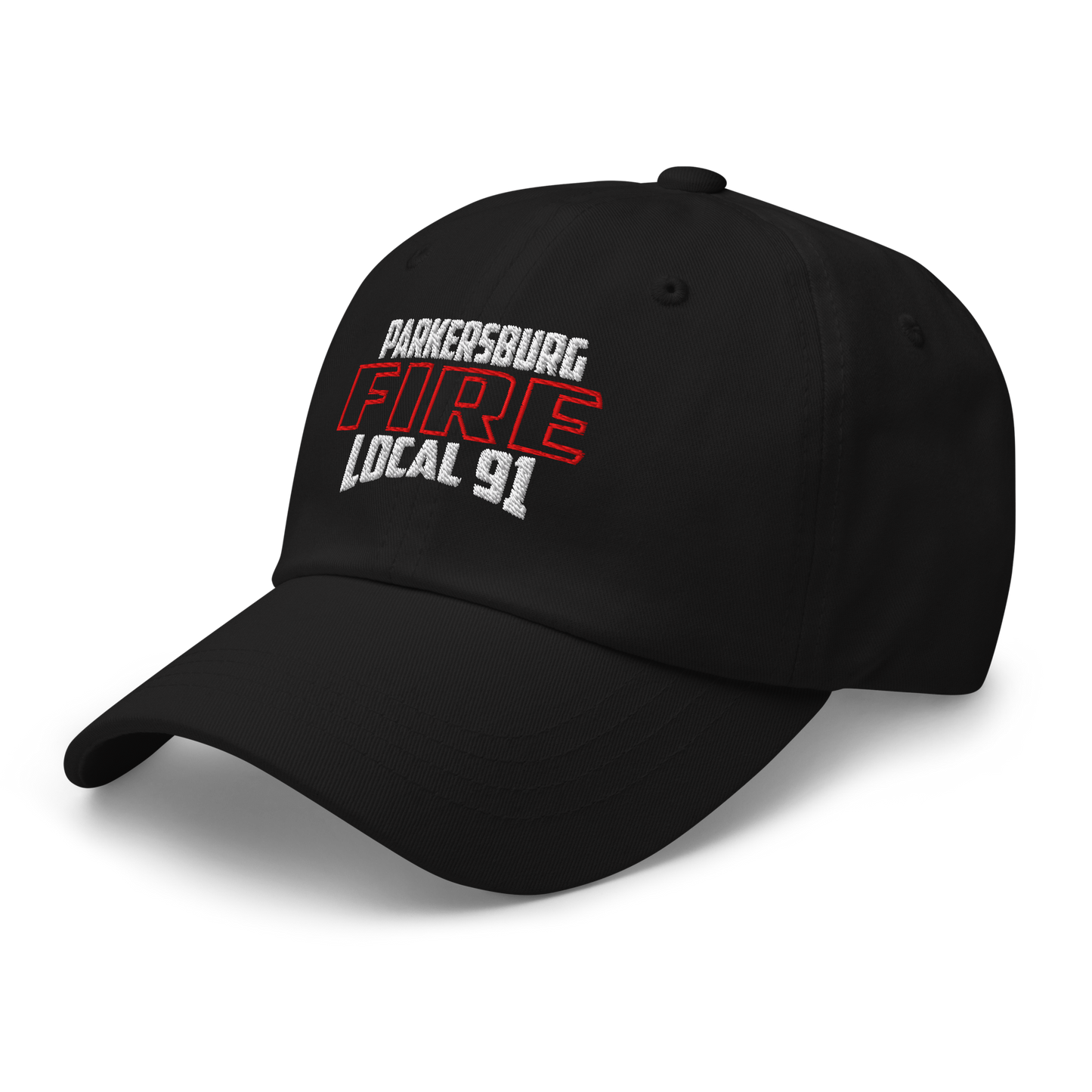 PARKERSBURG FIRE LOCAL 91 & PATCH – DAD HAT